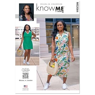 Know Me ME2084K5 Dress - Open Back, V-Neck, Long/Short - dress Know Me ME2084K5 Dress - Open Back, V-Neck, Long/Short - dress
