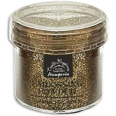 Stamperia WY01 Embossing Powder, Sparkling Gold, 4 x 0.5 x 4 cm Stamperia WY01 Embossing Powder, Sparkling Gold, 4 x 0.5 x 4 cm