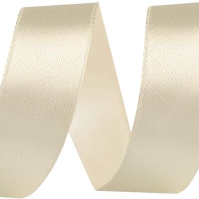 cyclingcolors Satin Polyester Ribbon 20mm x 22m Gift Wrapping Ribbon for Packaging, Decoration, Birthday, Cakes, Sewing, Crafts & Floristry Cream cyclingcolors Satin Polyester Ribbon 20mm x 22m Gift Wrapping Ribbon for Packaging, Decoration, Birthday, Cakes, Sewing, Crafts & Floristry Cream