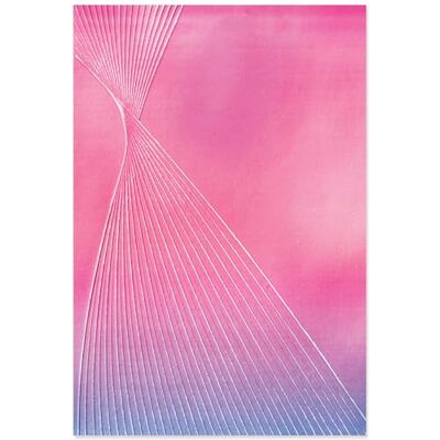 Sizzix Embossing Folder Cosmopolitan - French Twist - Craft Tool Sizzix Embossing Folder Cosmopolitan - French Twist - Craft Tool