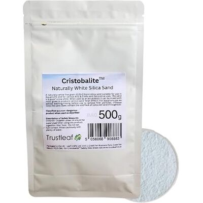 Trustleaf 500g Bag of Decorative White Silica Sand Art and Crafts, Aquariums Trustleaf 500g Bag of Decorative White Silica Sand Art and Crafts, Aquariums