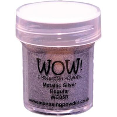 WOW! Wow Embossing Powder 15ml-Silver WOW! Wow Embossing Powder 15ml-Silver