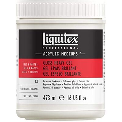 Liquitex Professional Gloss Heavy Gel Medium, 473 ml Liquitex Professional Gloss Heavy Gel Medium, 473 ml