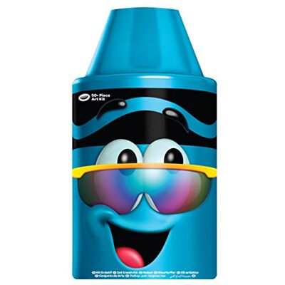 Crayola - Tip Tool Kit - Turquoise - 40 Tools - Art Kit Crayola - Tip Tool Kit - Turquoise - 40 Tools - Art Kit