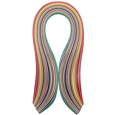 ODETOJOY 10mm 36‑Color Quilling Paper Strips for DIY Origami Filigree Craft 36‑color quilling kit, 54cm strips, 180pcs total(5 per color), flexible paper for card‑making, scrapbooking & crafts ODETOJOY 10mm 36‑Color Quilling Paper Strips for DIY Origami Filigree Craft 36‑color quilling kit, 54cm strips, 180pcs total(5 per color), flexible paper for card‑making, scrapbooking & crafts