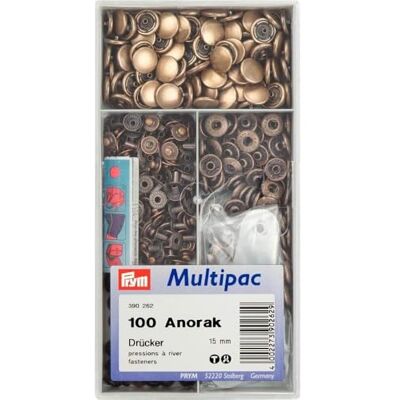 Prym Brass 390262 River Anorak 15 mm VX Pressing outil-100-2x1x1 cm Stainless Steel Prym Brass 390262 River Anorak 15 mm VX Pressing outil-100-2x1x1 cm Stainless Steel