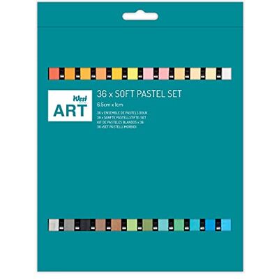 West Artiste Soft Pastels, Multicoloured, Pack of 36, Drawing Pastel Crayons for Art and Craft, Ideal Art Supplies for Students and Home, Creative Drawing Set West Artiste Soft Pastels, Multicoloured, Pack of 36, Drawing Pastel Crayons for Art and Craft, Ideal Art Supplies for Students and Home, Creative Drawing Set