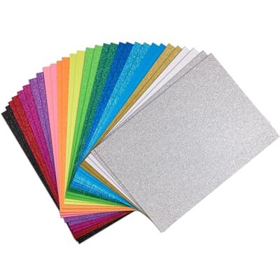 Springboard 10208 A4 Glitter Card (Bumper Pack of 30 Sheets) Springboard 10208 A4 Glitter Card (Bumper Pack of 30 Sheets)