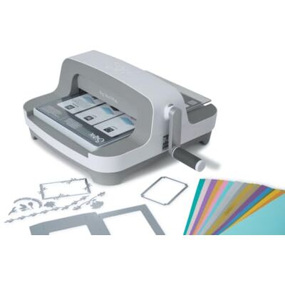 Sizzix Big Shot Plus Machine with Starter Kit, Manual Die Cutting & Embossing Machine Sizzix Big Shot Plus Machine with Starter Kit, Manual Die Cutting & Embossing Machine
