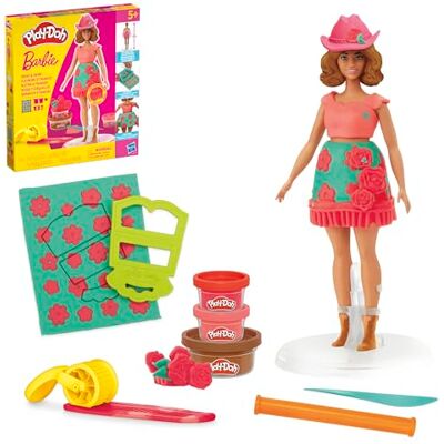 Play-Doh Barbie Flower Patterns & Tassels Doll Set Play-Doh Barbie Flower Patterns & Tassels Doll Set