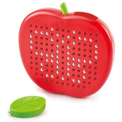 Hape Magnetic Drawing Board (8 pcs.) – Apple-Sd Magnetic Art Toy, Ages 3+ Hape Magnetic Drawing Board (8 pcs.) – Apple-Sd Magnetic Art Toy, Ages 3+