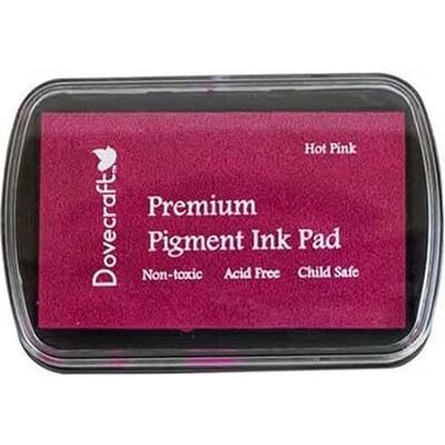 Simply Sew Crafty Dovecraft Pigment Ink Pads Single Sets Packs Card Making Art Craft Acid Free ™ (Hot Pink) Simply Sew Crafty Dovecraft Pigment Ink Pads Single Sets Packs Card Making Art Craft Acid Free ™ (Hot Pink)