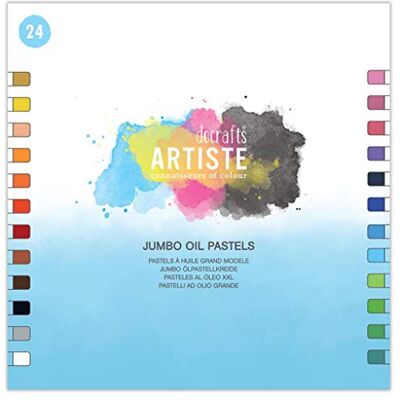 Artiste Jumbo Oil Pastels - 24pk - Oil Pastels Artiste Jumbo Oil Pastels - 24pk - Oil Pastels
