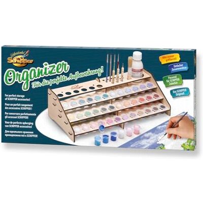Schipper 605214708 Painting by Numbers Organiser For Perfect Storage, Suitable for Accessories, 19 x 39 x 10 cm Schipper 605214708 Painting by Numbers Organiser For Perfect Storage, Suitable for Accessories, 19 x 39 x 10 cm