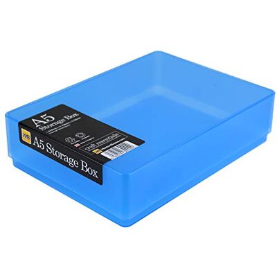WestonBoxes A5 Colourful Storage Box with Lid, Craft and Office Storage WestonBoxes A5 Colourful Storage Box with Lid, Craft and Office Storage