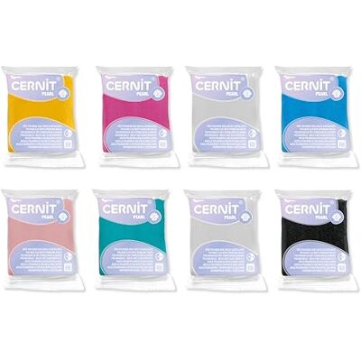 Cernit Pearl Polymer Clay - 8 Colors - Art Crafting Supplies Cernit Pearl Polymer Clay - 8 Colors - Art Crafting Supplies