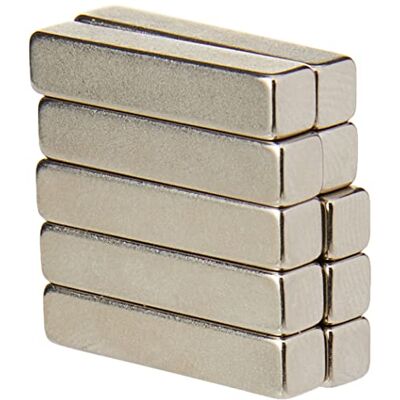 Ansell N42 Magenta Neodymium Magnets - 25mm x 5mm x 5mm - 4.3kg Ansell N42 Magenta Neodymium Magnets - 25mm x 5mm x 5mm - 4.3kg
