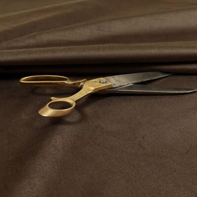 Redbrick Mill Fabrics Soft Low Velour Velvet Upholstery Fabric, Brown Redbrick Mill Fabrics Soft Low Velour Velvet Upholstery Fabric, Brown