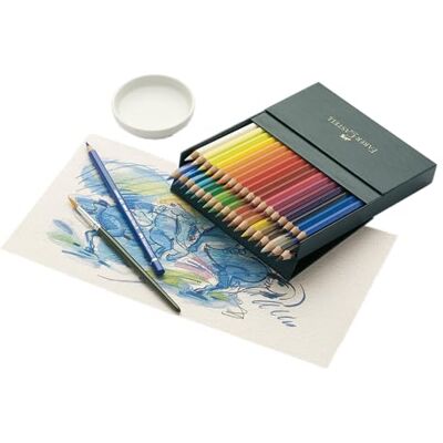 Faber Art & Graphic Albrecht Dürer Watercolour Pencil, Multicoloured, Gift Box of 36, Art, Craft, Drawing, Sketching, Home, School, University, Colouring Faber Art & Graphic Albrecht Dürer Watercolour Pencil, Multicoloured, Gift Box of 36, Art, Craft, Drawing, Sketching, Home, School, University, Colouring
