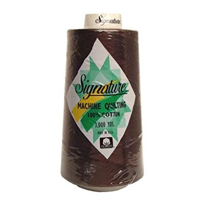Signature Thread Ctn 3000yd Walnut - Quilt Thread Signature Thread Ctn 3000yd Walnut - Quilt Thread