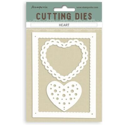 Stamperia Cutting Dies for Scrapbooking, Albums, Cards, Bullet Journals, and More, Create Decorations with Natural Elements, Perfect for Crafts and Gifting (A6) (Venice, City of Art Heart) Stamperia Cutting Dies for Scrapbooking, Albums, Cards, Bullet Journals, and More, Create Decorations with Natural Elements, Perfect for Crafts and Gifting (A6) (Venice, City of Art Heart)