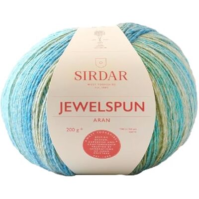 Sirdar Jewelspun With wool Aran Yarn, 200g - Yarn Sirdar Jewelspun With wool Aran Yarn, 200g - Yarn