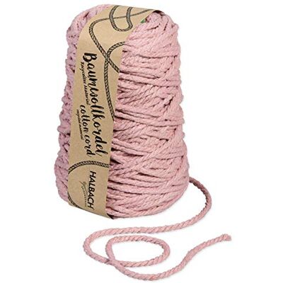 Halbach Cotton Cord - Sewing Accessory - Pink - Rose - Craft Cord Halbach Cotton Cord - Sewing Accessory - Pink - Rose - Craft Cord