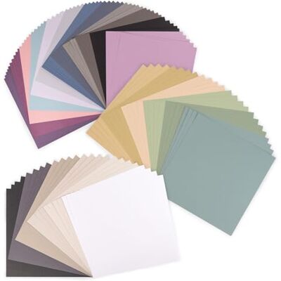 Creative Labs Florence Coloured Card Stock 108 Sheets of 12 x 12" (30.5 x 30.5 cm) in 24 Colours – Large Assorted Pack of Craft Paper for Card Making Supplies, Scrapbooking, Invitations, Drawing and Die-Cutting Creative Labs Florence Coloured Card Stock 108 Sheets of 12 x 12" (30.5 x 30.5 cm) in 24 Colours – Large Assorted Pack of Craft Paper for Card Making Supplies, Scrapbooking, Invitations, Drawing and Die-Cutting