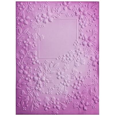 OTCRAFT 3D Embossing Folder for Card Making,Cherry Blossom Plastic Texture Fades Embossing Folder Template for Scrapbooking and Other Paper Craft Album Stamps DIY Decoration 6.3" L x 4.5" W OTCRAFT 3D Embossing Folder for Card Making,Cherry Blossom Plastic Texture Fades Embossing Folder Template for Scrapbooking and Other Paper Craft Album Stamps DIY Decoration 6.3" L x 4.5" W