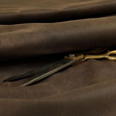 Redbrick Mill Fabrics Soft Durable Faux Suede Feel Leather Upholstery Fabric, Brown Redbrick Mill Fabrics Soft Durable Faux Suede Feel Leather Upholstery Fabric, Brown