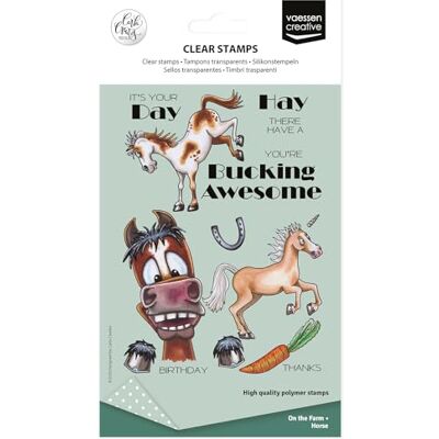 Creative Labs Clear Stamps 19 Pcs Horses and Texts Scrapbooking, Stamping and Card Making Supplies for Crafting Creative Labs Clear Stamps 19 Pcs Horses and Texts Scrapbooking, Stamping and Card Making Supplies for Crafting