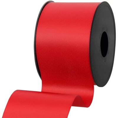 Les Petits Rubans Polyester Ribbon Double Sided Satin Ribbon 100% Polyester for Weddings, Gift Wrapping, Floral Arrangements, Crafts, Cakes, Bows, Embellishments 63mm x 25m Les Petits Rubans Polyester Ribbon Double Sided Satin Ribbon 100% Polyester for Weddings, Gift Wrapping, Floral Arrangements, Crafts, Cakes, Bows, Embellishments 63mm x 25m