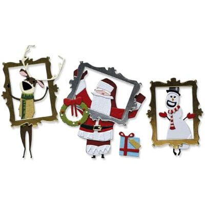 Sizzix Thinlits Die Set, Vault Papercut Christmas by Tim Holtz, 26 Cutting Dies Sizzix Thinlits Die Set, Vault Papercut Christmas by Tim Holtz, 26 Cutting Dies