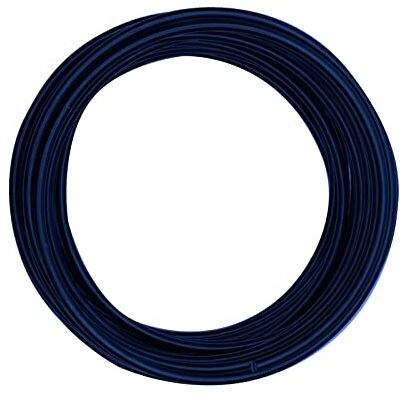 Creative Labs Aluminium Craft Wire 32.8 ft (10 m) x 0.16" (4 mm) Royal Blue Flexible Metallic Wire for Crafting, Flower Arranging, Jewellery Making and Modelling Creative Labs Aluminium Craft Wire 32.8 ft (10 m) x 0.16" (4 mm) Royal Blue Flexible Metallic Wire for Crafting, Flower Arranging, Jewellery Making and Modelling