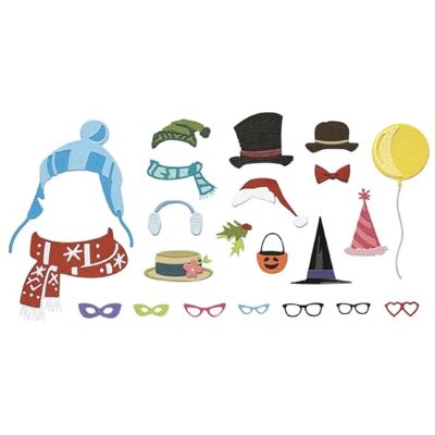 Sizzix Thinlits Die Set, Large Accessories by Tim Holtz, 25 Cutting Dies Sizzix Thinlits Die Set, Large Accessories by Tim Holtz, 25 Cutting Dies