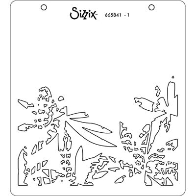 Sizzix Layered Stencils 4PK Layered Wildflowers by Olivia Rose Sizzix Layered Stencils 4PK Layered Wildflowers by Olivia Rose