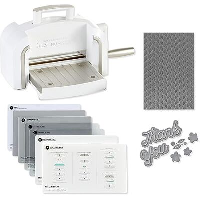 Spellbinders DIE-Cutting Machine, White, ONE Spellbinders DIE-Cutting Machine, White, ONE