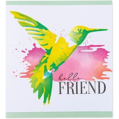 Sizzix Pochoir superposable - Art Stencil Sizzix Pochoir superposable - Art Stencil