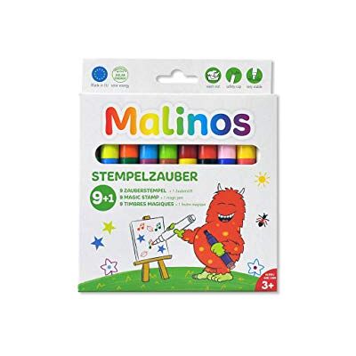 Amewi 300008 Malino's Stamp Magic, 9 + 1 Stamp Magic Markers Amewi 300008 Malino's Stamp Magic, 9 + 1 Stamp Magic Markers