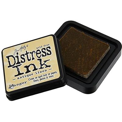 Ranger Tim Holtz Distress Pad, Antique Linen Ranger Tim Holtz Distress Pad, Antique Linen
