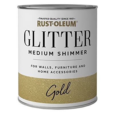Rust-Oleum Glitter Medium Shimmer Gold 750ml, Gold Medium Shimmer (RO0280002G1) Rust-Oleum Glitter Medium Shimmer Gold 750ml, Gold Medium Shimmer (RO0280002G1)