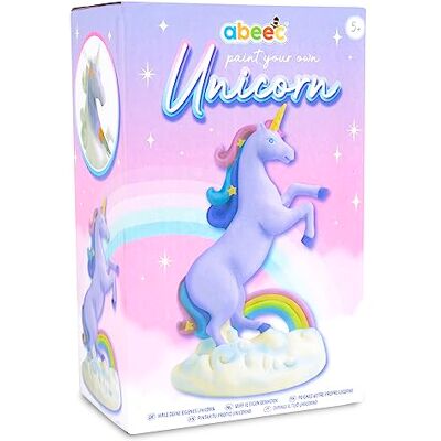 abeec Paint Your Own Unicorn Arts and Crafts Set With 6 Paints and 2 Paintbrushes for Kids abeec Paint Your Own Unicorn Arts and Crafts Set With 6 Paints and 2 Paintbrushes for Kids