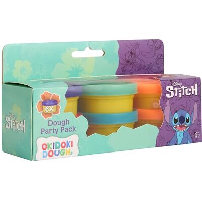 Disney Stitch Set of 6 Colorful Modeling Boxes Creative Toy for Girls Non-Toxic Modeling Clay for Kids Fun DIY Pattern Lilo & Stitch Disney Stitch Set of 6 Colorful Modeling Boxes Creative Toy for Girls Non-Toxic Modeling Clay for Kids Fun DIY Pattern Lilo & Stitch
