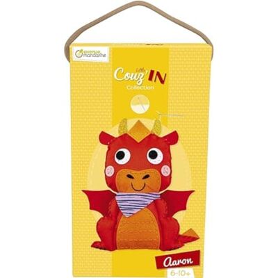 Avenue Mandarine KC139C Children's creative sewing kit Little Couz'IN sewing cuddly toy From age 6 AARON Children's Creative and Leisure Activity Avenue Mandarine KC139C Children's creative sewing kit Little Couz'IN sewing cuddly toy From age 6 AARON Children's Creative and Leisure Activity