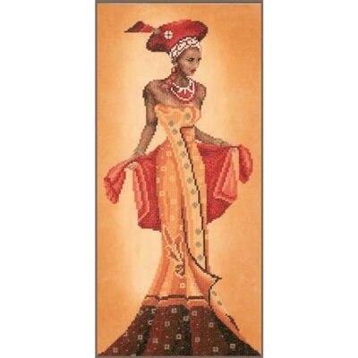 Lanarte Afrikanskt Mode I - Embroidery Kit Lanarte Afrikanskt Mode I - Embroidery Kit