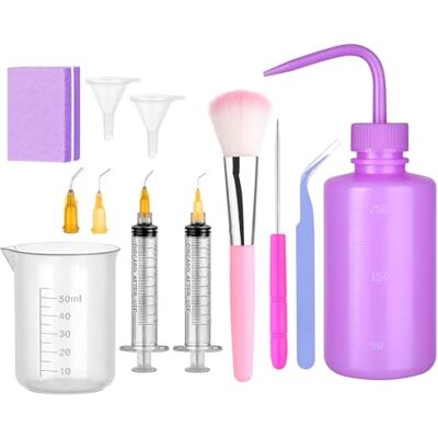 YXSJAS 10 Pcs Snow Globe Tumbler Supplies Snowglobe Tumbler Supplies Kit Including Squeeze Bottle Tweezers Funnels Measuring Cup Craft Awl Buffer Brush for Glitter Snowglobe Tumblers Craft Cup Making YXSJAS 10 Pcs Snow Globe Tumbler Supplies Snowglobe Tumbler Supplies Kit Including Squeeze Bottle Tweezers Funnels Measuring Cup Craft Awl Buffer Brush for Glitter Snowglobe Tumblers Craft Cup Making