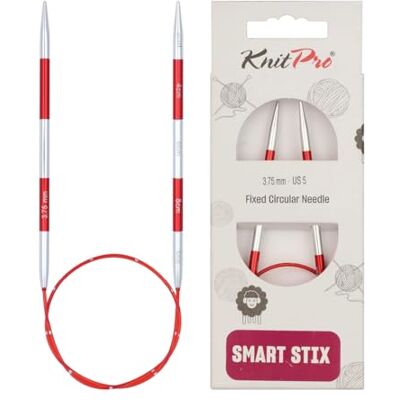 KnitPro - SmartStix Rundpinde - 3.75mm - 40cm - Knitting Needle KnitPro - SmartStix Rundpinde - 3.75mm - 40cm - Knitting Needle