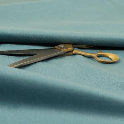 Redbrick Mill Fabrics Soft Low Velour Velvet Upholstery Fabric, Blue Redbrick Mill Fabrics Soft Low Velour Velvet Upholstery Fabric, Blue