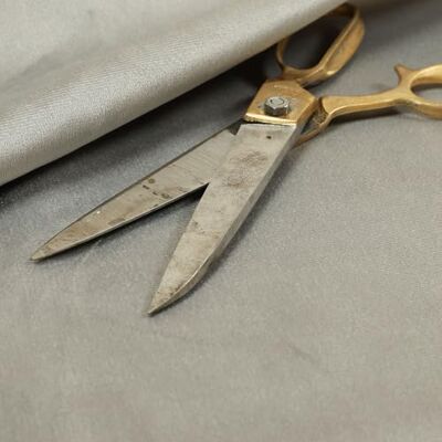 Redbrick Mill Fabrics Soft Low Velour Velvet Upholstery Fabric, Silver Redbrick Mill Fabrics Soft Low Velour Velvet Upholstery Fabric, Silver