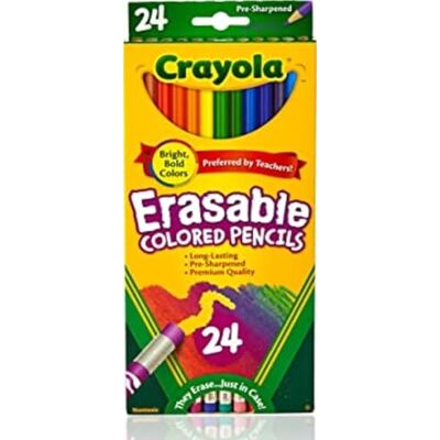 CRAYOLA Erasable Colour Pencil (Pack of 24) CRAYOLA Erasable Colour Pencil (Pack of 24)